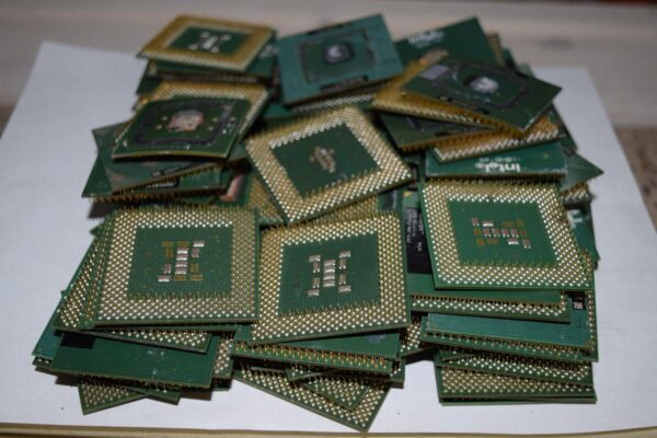 black fiber cpu Ceramic CPU scrap recycling